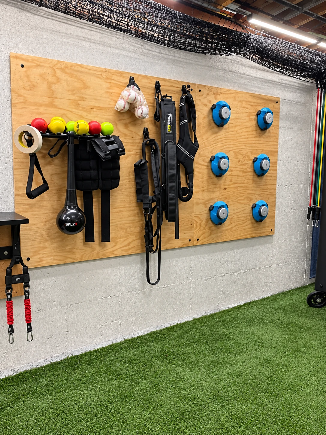 Training equipment and pitching tools